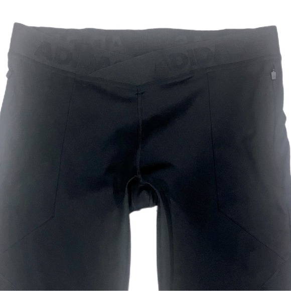 NWOT Adidas Alphaskin Utility Leggings with Zip Pockets and Mesh Detail Large - Picture 9 of 11